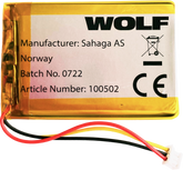 Batteri till WOLF Hörselskydd | Wolf Battery Pack
