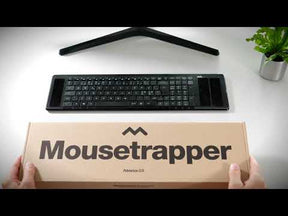 Mousetrapper Advance 2.0, Ergonomisk Mus Med Styrplatta, USB