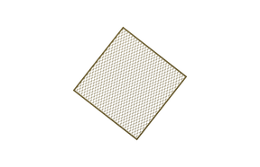 Dekorativt nätgaller till Tiles takabsorbenter In The Grid