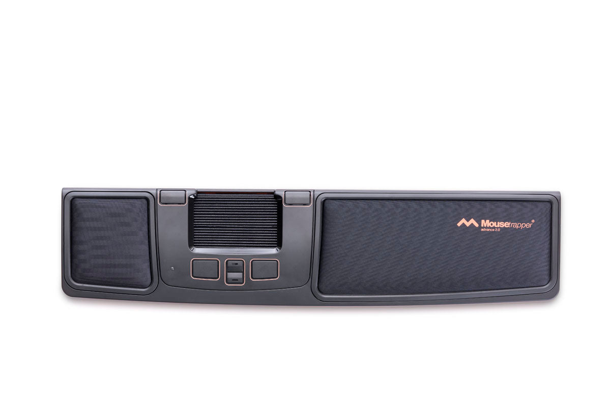 Mousetrapper Advance 2.0, Ergonomisk Mus Med Styrplatta, USB