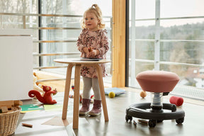 Skrivbordsstol Barn - Vit & Blå | Aeris Swoppster