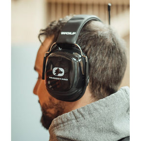 Hörselkåpor WOLF Headset PRO - 2nd Generation med/utan Bommikrofon