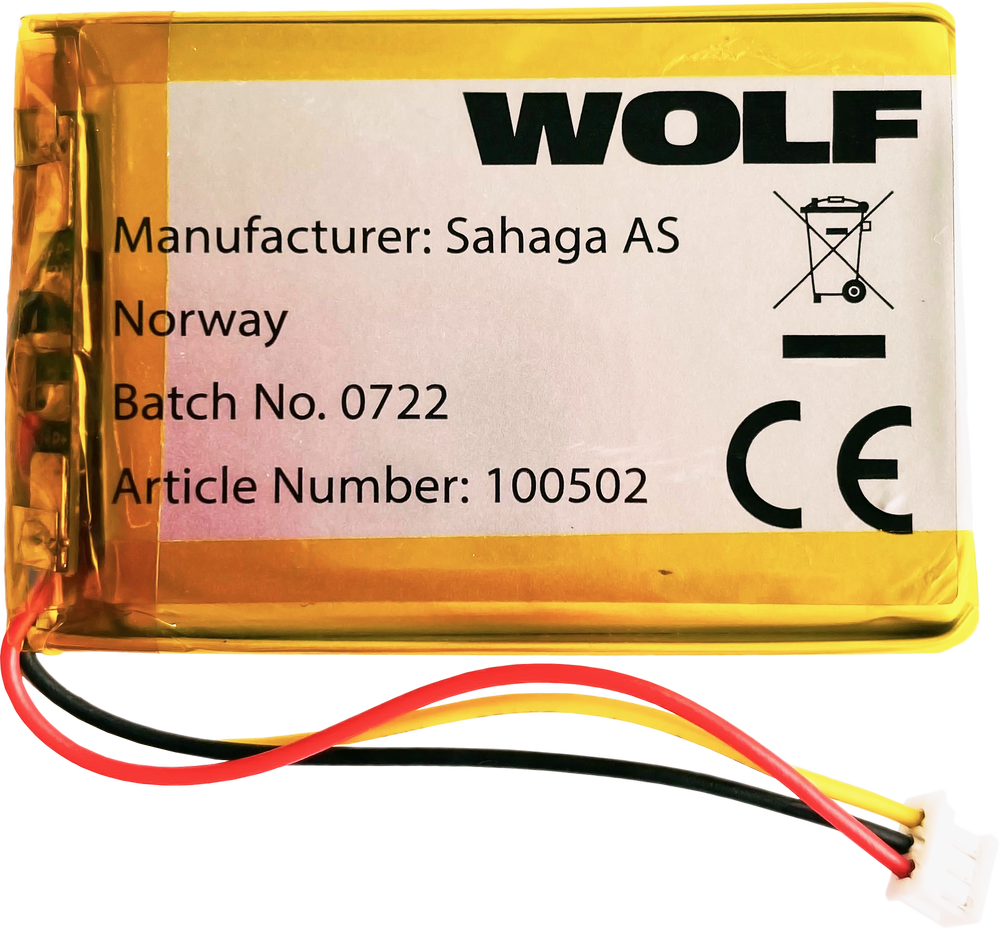 Batteri till WOLF Hörselskydd | Wolf Battery Pack