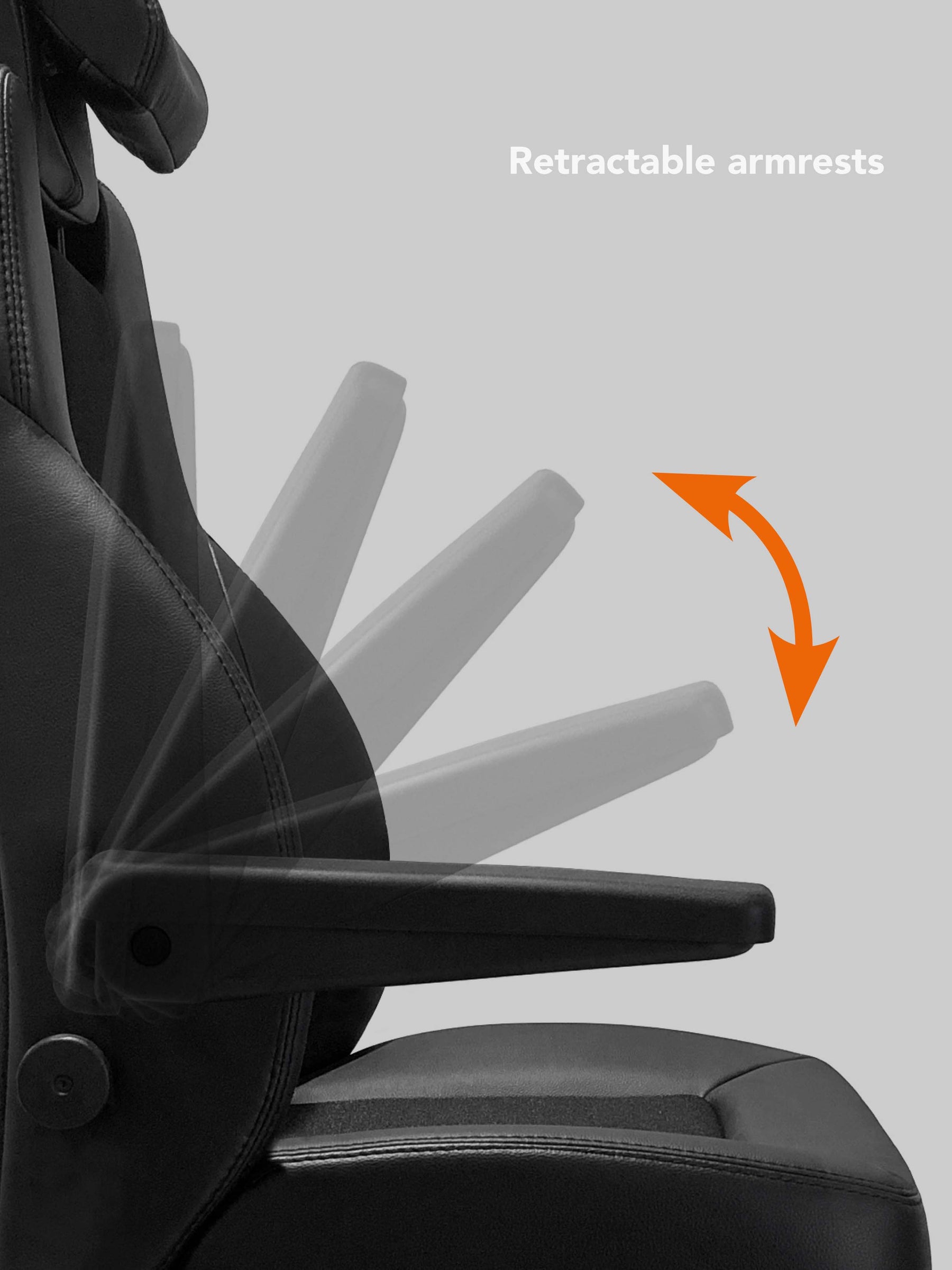 24-timmars stol Wulff Premium Bevakningsstol - Svart Läder